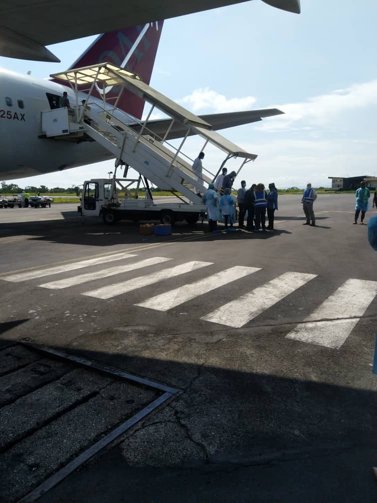 Cameroonians repatriated from the USA arrive Cameroon on 14 Oct 2020