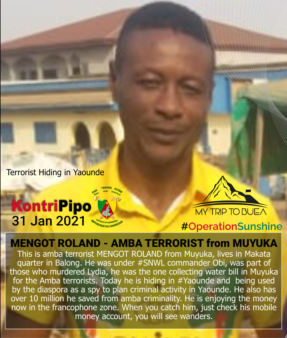 MENGOT ROLAND - AMBA TERRORIST from MUYUKA