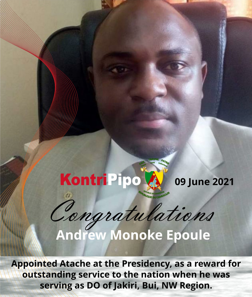 Congratulations to Andrew Monoke Epoule