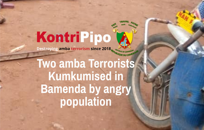 Two Amba terrorists kumkumised in Bamenda 15 Oct 2022