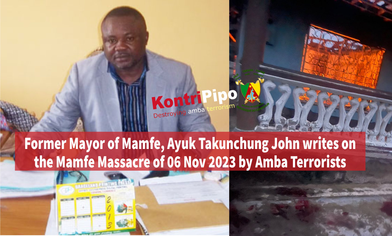 Former Mayor of Mamfe on the #Mamfe Massacre by Amba terrorists