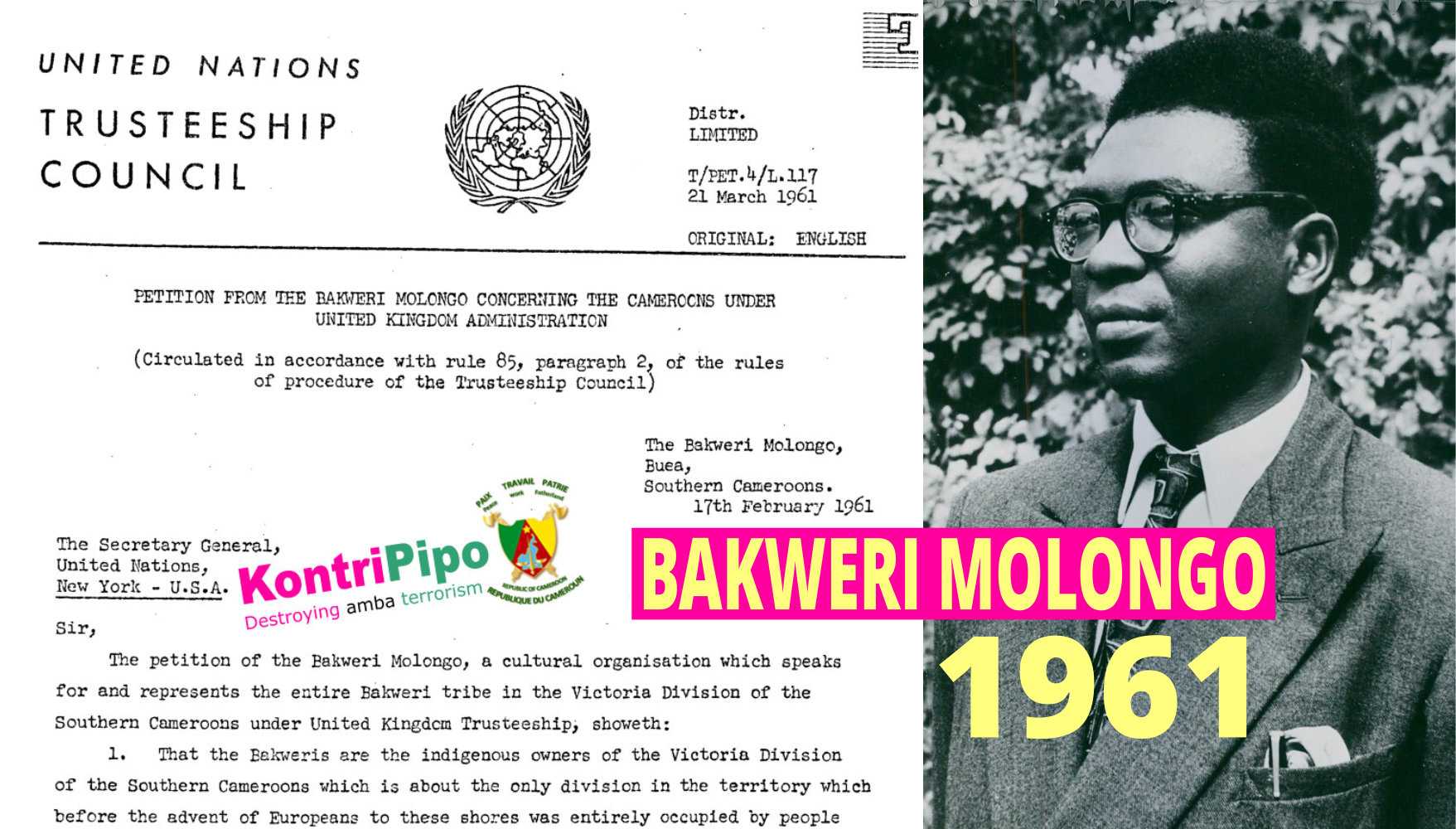 Bakweri Molongo 1961