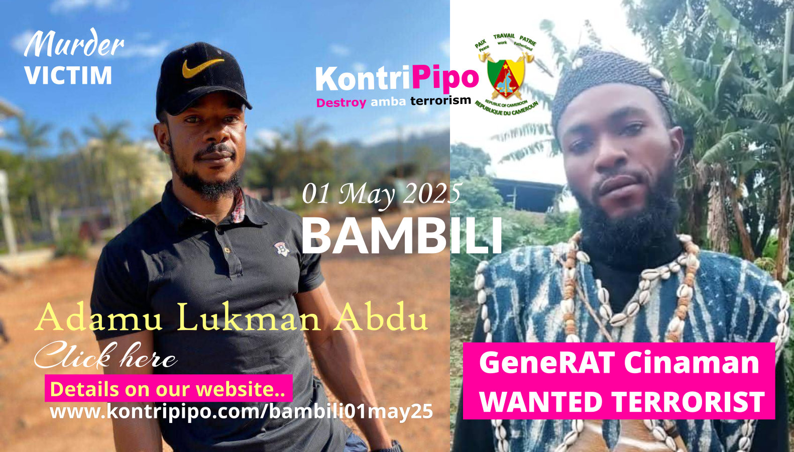 Adamu Lukman Moghamo Branch Manager Bambili Murdered 01 May 2025